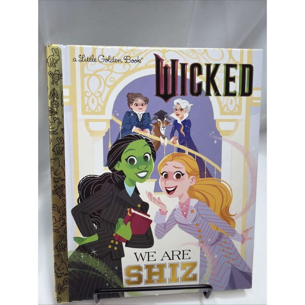 WE ARE SHIZ UNIVERSAL PICTURES WICKED LITTLE GOLDEN BOOK HARDCOVER New Hardback
